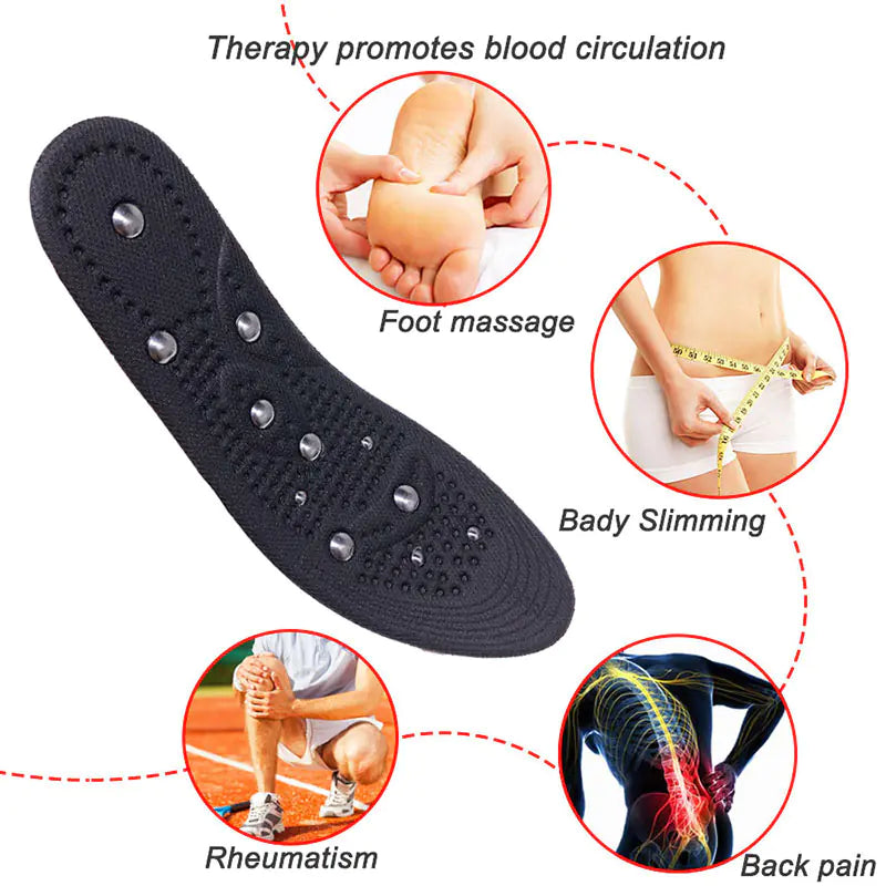 Memory Cotton Magnetic Therapy Massage Insole