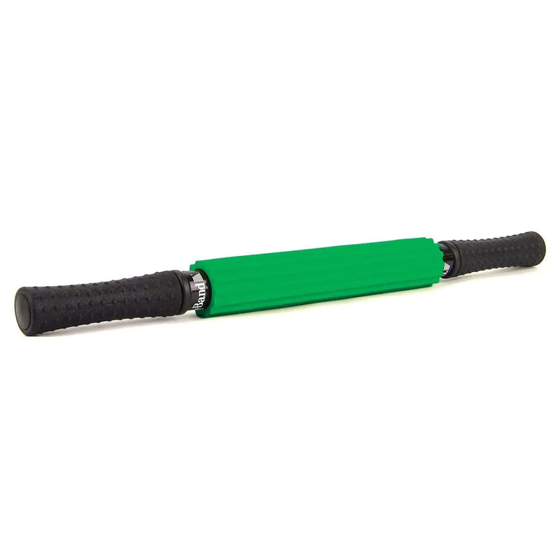 THERABAND Roller Massager + Muscle Roller Stick for Self-Myofascial Release Deep Tissue Massage Rolling Pin Trigger Point Release Muscle Soreness Best Gifts for Runners Athletes Crossfit