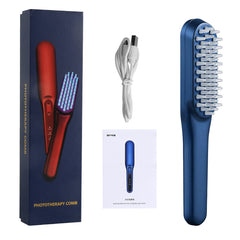 Hair Growth Comb with Red/Blue Light Therapy