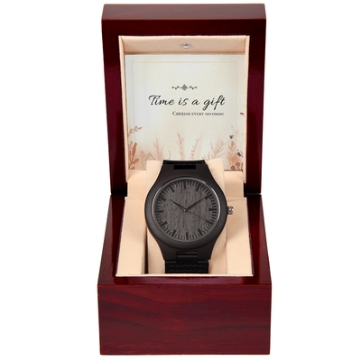 A Wooden Watch for the Modern Classic: From Nature to You