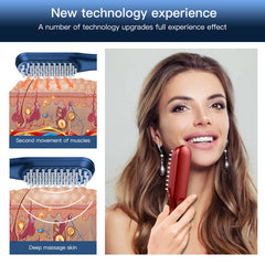 Hair Growth Comb with Red/Blue Light Therapy